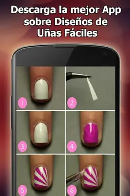 Diseños De Uñas Faciles android App screenshot 2